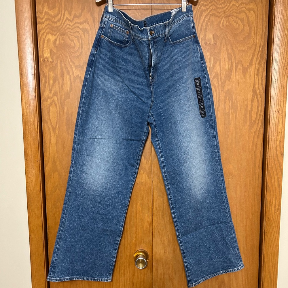 NWT J.Crew Wide Leg Jeans